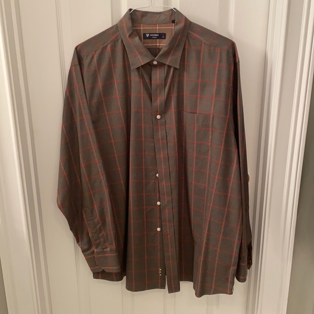 Cremieux Classic Plaid Shirt XXL